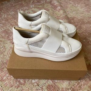 Ugg white mesh sneakers